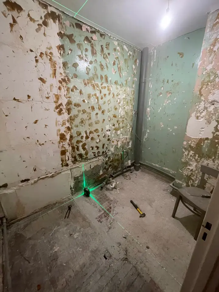 Salle de bain Perrin avant travaux